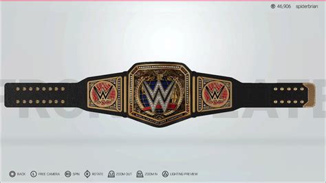 Redesigned World Heavyweight Championship With A Classic