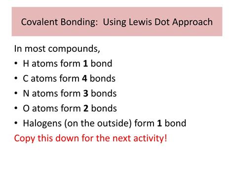 Ppt Covalent Bonding Powerpoint Presentation Free Download Id1980890