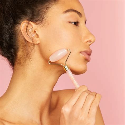 Use A Rose Quartz Facial Roller To Pamper Your Skin