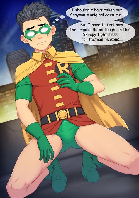 Suiton00 DC Comics Damian Wayne Gay Manga HD Porn Comics