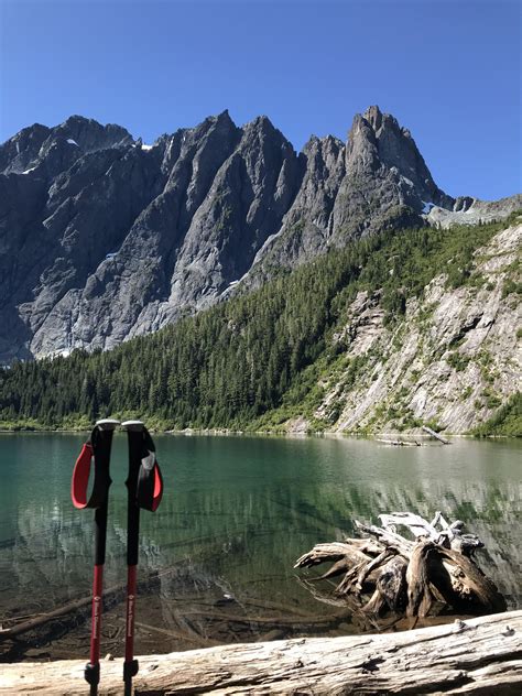 Landslide Lake In Strathcona Provincial Park British Columbia Canada