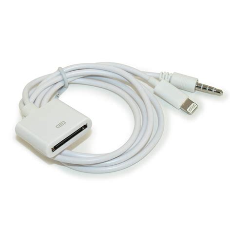 1ft Iphone Apple Lightning To 30 Pin Adapter Cable Syncchargeaudio