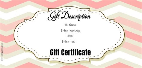 Free Gift Certificate Template Designs Customize Online And Print