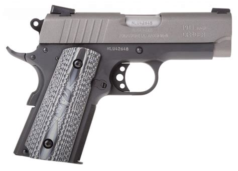 Taurus 1911 Officer 45acp Bkgray 35 Inch 6rds Rk Firearms