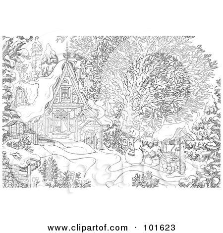 And i thought i had enough painting and too many things going on in my life. Royalty-Free (RF) Clipart Illustration of a Coloring Page ...