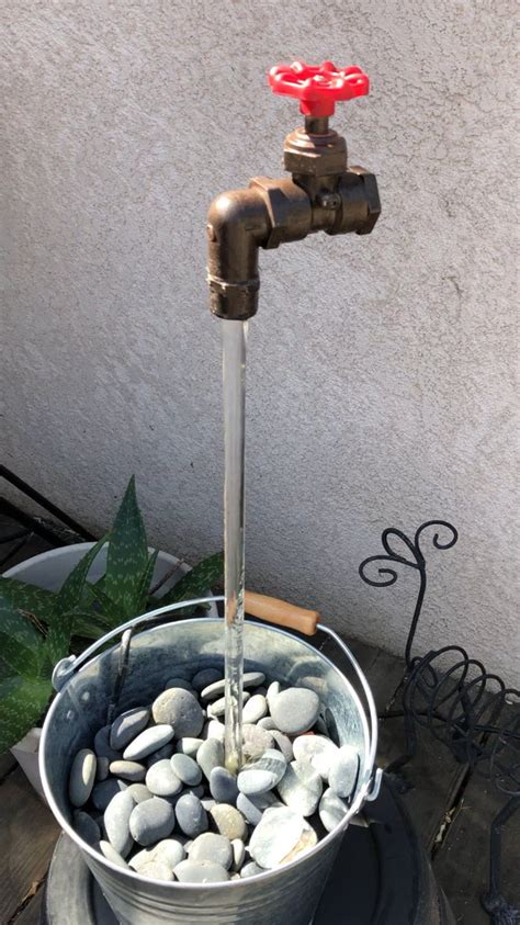 Easy To Make Floating Water Fountain Etsy Diy Water Fountain
