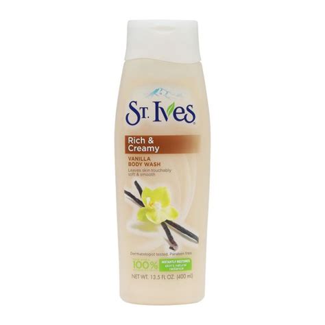 St Ives Rich And Creamy Vanilla Body Wash 400ml