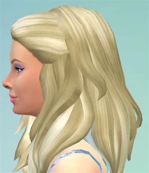 Birksches Sims Blog Deneuve Hairstyle Sims 4 Hairs