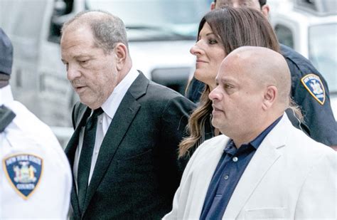 In Metoo Landmark Moment Weinstein Arrives At New York Court For