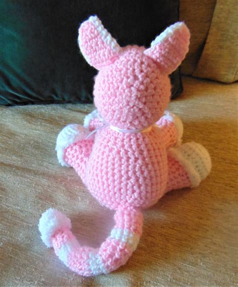 Crocheted Kitty Cat Stuffed Animal Doll Toy Rosie Etsy