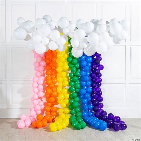 Jumbo Rainbow Balloon Arch 1014 Pc