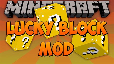 Minecraft Lucky Block Lucky Or Unlucky Mod Showcase Youtube