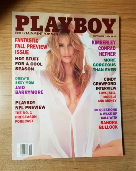 Playboy September C Donna D Errico Kimberley Conrad Hefner