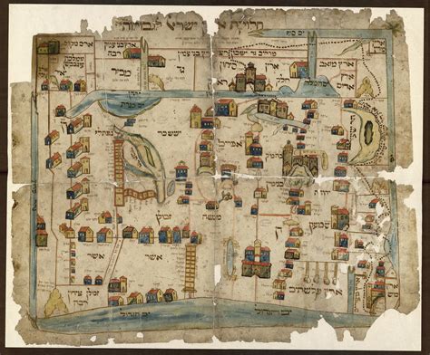 10 Gorgeous Old Maps Of Jerusalem • Jennifer Chronicles