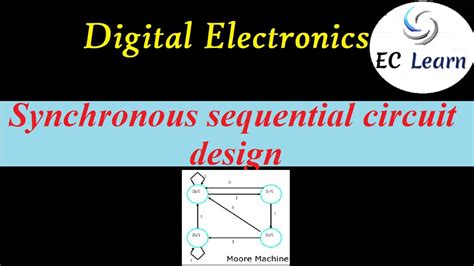 Synchronous Sequential Circuit Design Digital Electronics Youtube
