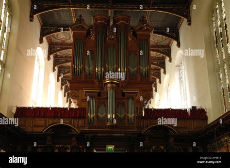 Organ In Trinity College Chapel Cambridge Uk Stock Photo Alamy