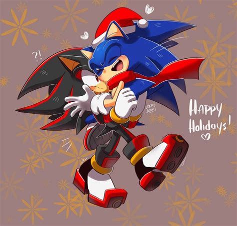Shadow X Sonic By Zer0jenny Sonic And Shadow Sonic Hedgehog Art