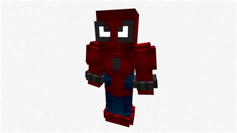 Spiderman Homecoming Movie Suit Amourers Workshop Minecraft Mod