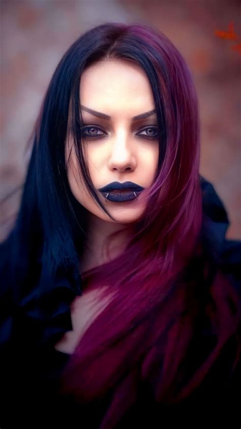 Gothic Girls Goth Beauty Dark Beauty Lovely Eye Makeup Darya