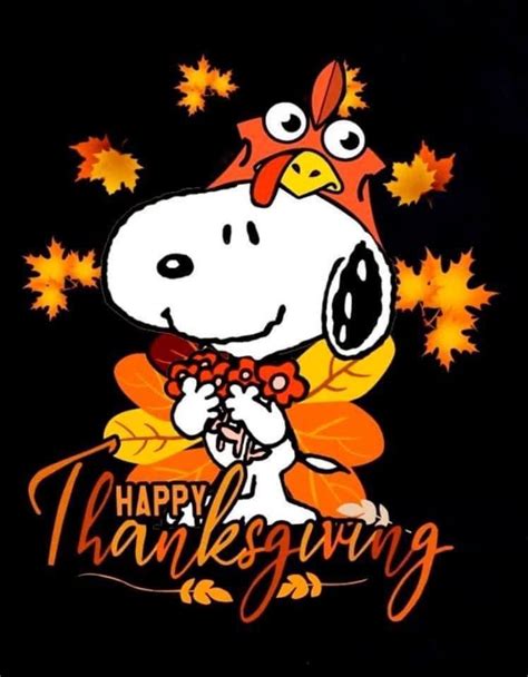 Snoopy Thanksgiving Wallpaper Enwallpaper