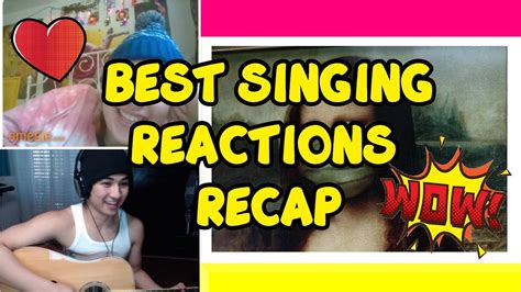 Best Singing Reactions On Omegle Recap Youtube