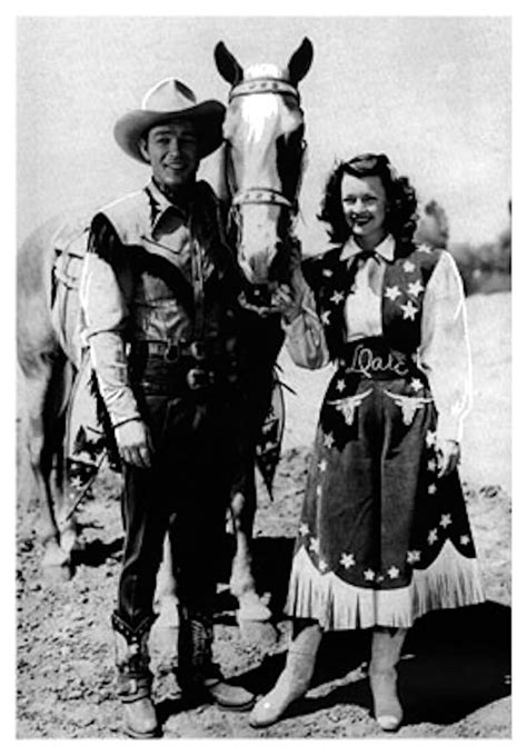 Roy Rogers And Wife Dale Evans Roy Rogers Photo Fanpop