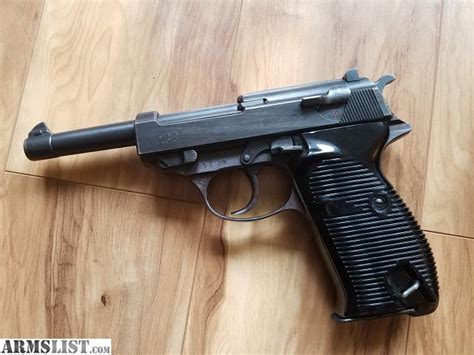 ARMSLIST For Sale Trade 1944 Walther NAZI WWII P38 With Original Holster