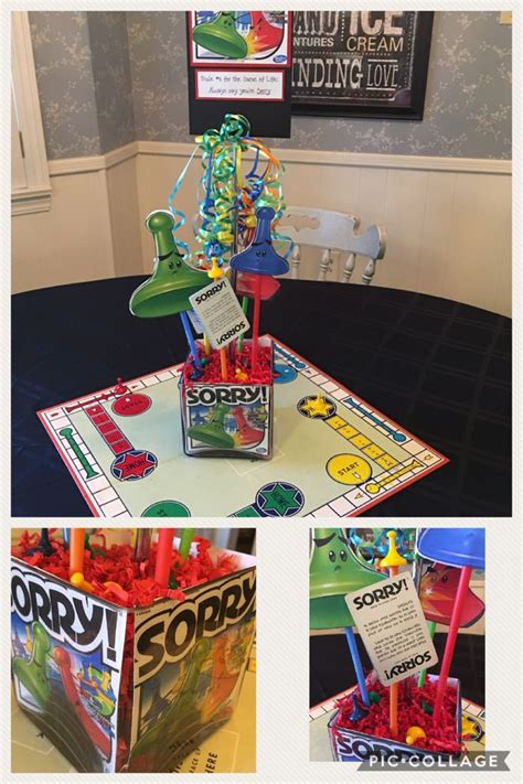 Great minds think alike give every member of. 32 best Game centerpieces images on Pinterest | Game ...
