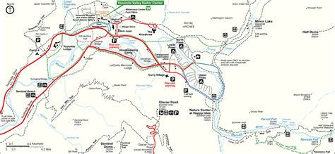 Yosemite Map Map Of Yosemite National Park