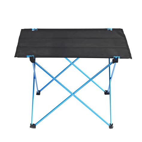Ultralight Folding Camping Table Portable Compact Roll Up Camp Tables With Carrying Bag For