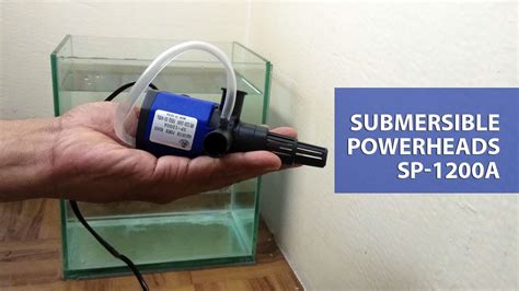 Aquarium Filter Pump Spa Sp 1200a Submersible Powerheads Unboxing And