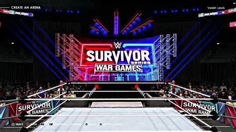 Wwe K Updated Survivor Series Wargames Arena Youtube