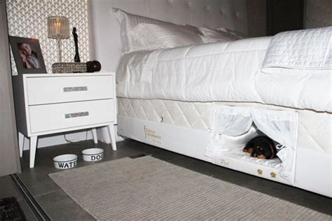 Check Out This People Bed With A Pet Bed Built Into It Built In Dog