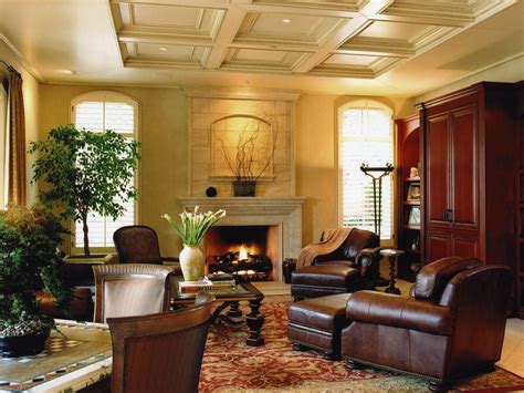 Coffered ceilings add a huge statement to any dining room. Photo Page | HGTV