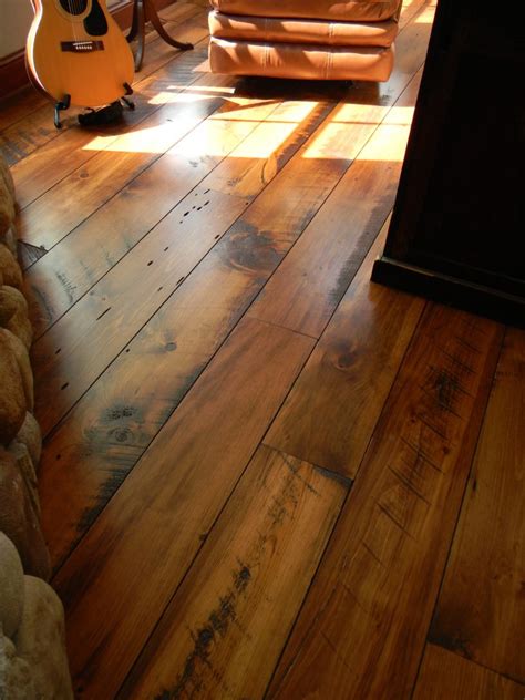 The warm glow of the rich patina works well in restoration, as well as new construction. White Pine Flooring - Balsam Wide Plank Flooring