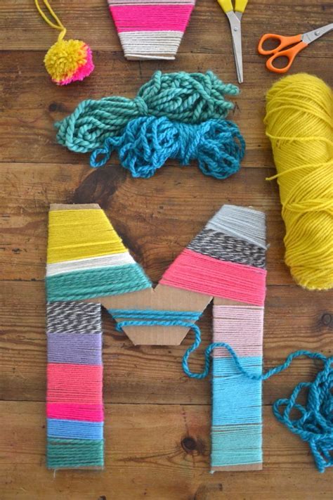 39 Creative Diy Ideas Made With Yarn Home Ec Class Pinterest