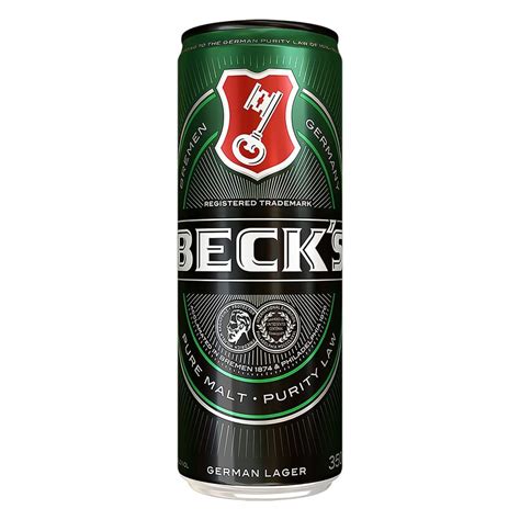 Cerveja Becks Lata 350ml Fortatacadista