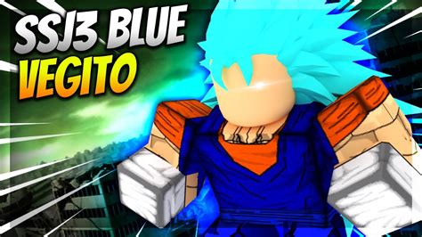 Super Saiyan 3 Blue Vegito Build Dragon Blox Ultimate Roblox Youtube