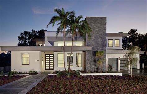 Southwest style house plan 99010 with 4 bed, 3 bath. Mid-Century Modern Architecture | Phil Kean Design Group