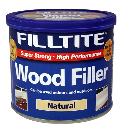 Filltite 2 Part High Performance Wood Filler 250g Natural Ref F18101