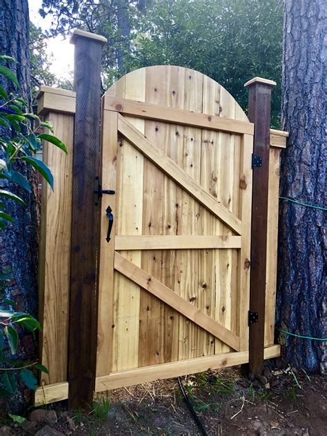 Wood Fence Gates Wooden Garden Gate Fencing And Gates Garden Gates