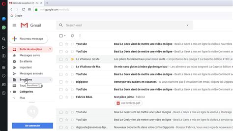 Comment Envoyer Un Message Dans Gmail Vidéo 3 Youtube
