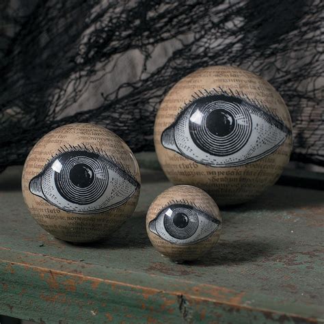 Eyeball Orbs Halloween Decorations Halloween Eyeballs Macabre Decor