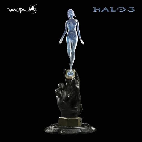 Cortana Statue Combat Evolved Halo 3