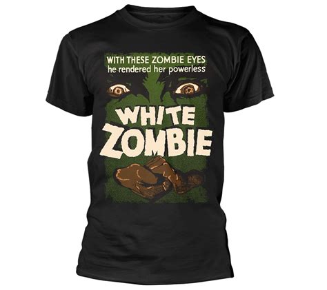 Vintage Horror White Zombie Poster Ts Unkind Merchandise Oficial