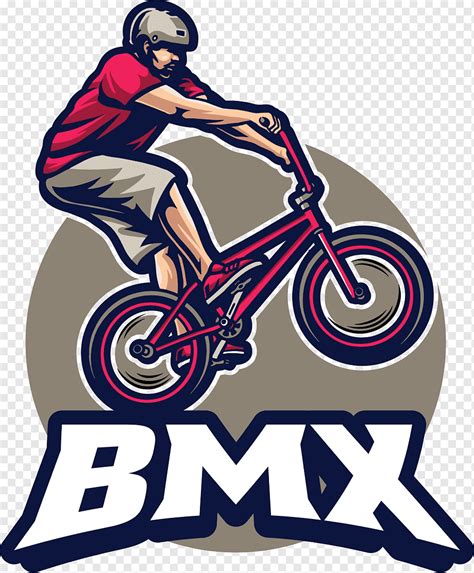 Bmx Bicycle Mascot Logo Png Pngwing