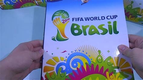 Panini World Cup Brazil 2014 Sticker Album And Stickers Review Youtube