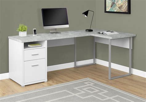 This Darcio L Shape Corner Desk Will Be The Perfect Addition To Your