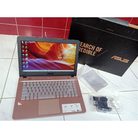 Laptop Asus Vivobook Max X441b Amd A9 9425 Radeon R5ram 4gbhdd 1000gb