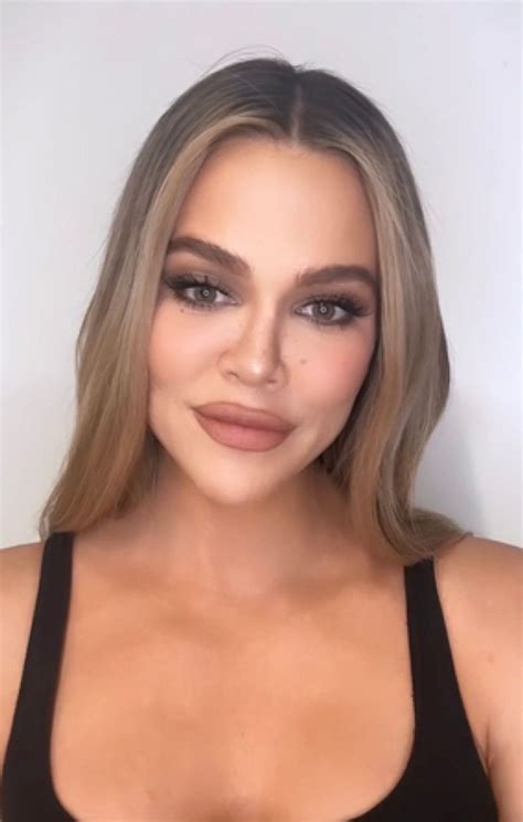 Khloe Kardashian Reveals Shrinking Nose And Massive Lips And Cheeks In New Video For Good